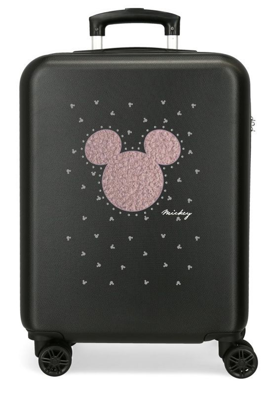 ABS Cestovní kufr Mickey black 55 cm