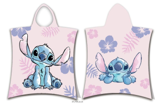 Pončo Lilo and Stitch Pink