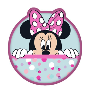 Tvarovaný plyšový polštářek Minnie Dots dva 32 cm